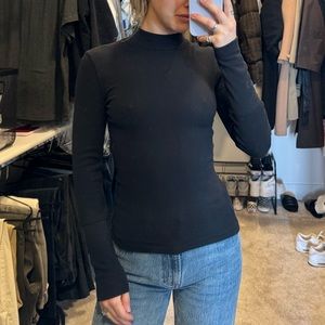 Free People Mock Neck Long sleeve